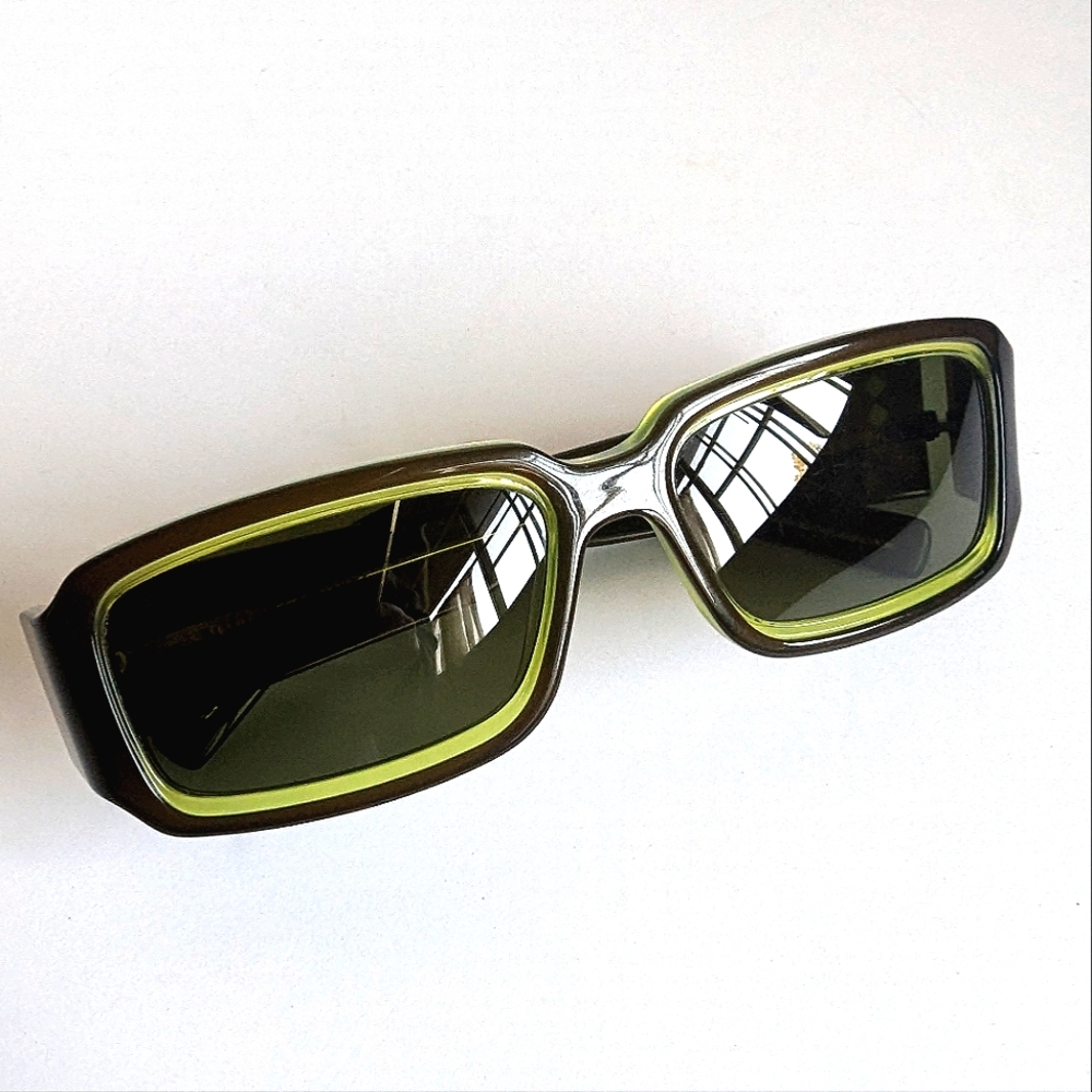 Bottega Veneta Rectangular Luxury Sunglasses Brow… - image 5